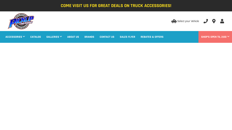 Pickup Truck Warehouse | Arkansas Truck | Truck Accessories in Little Rock