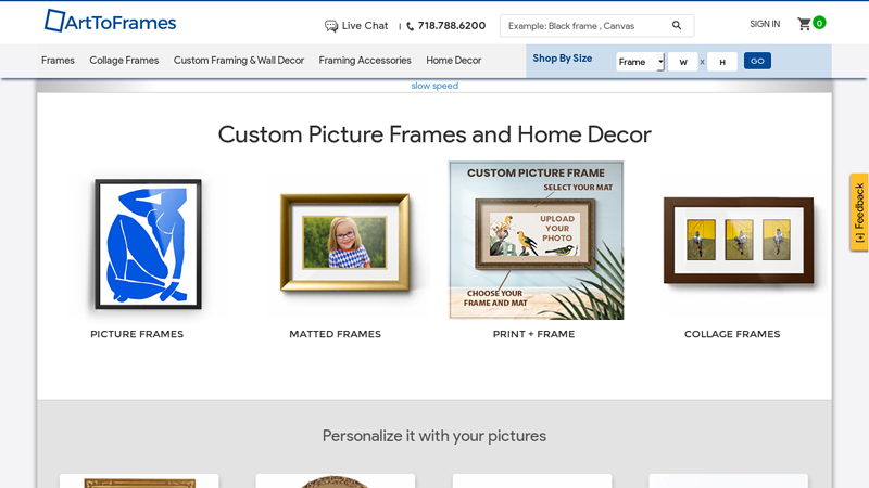 Online Custom Frames | Collage Picture Frames | Picture Frames - ArtToFrame