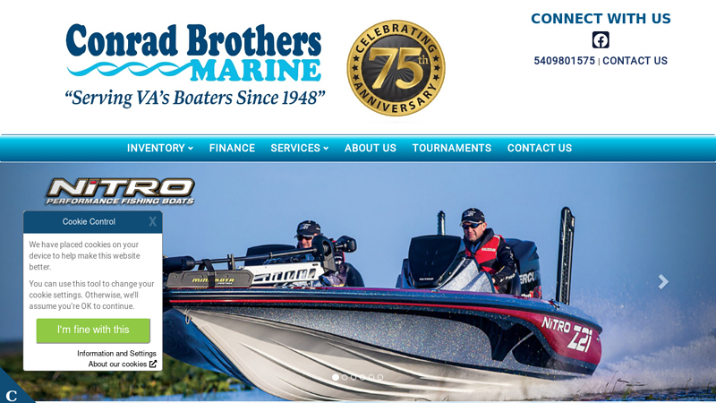 New & Used Boats, Parts, Service, Repairs in Virginia | Conrad Brothers