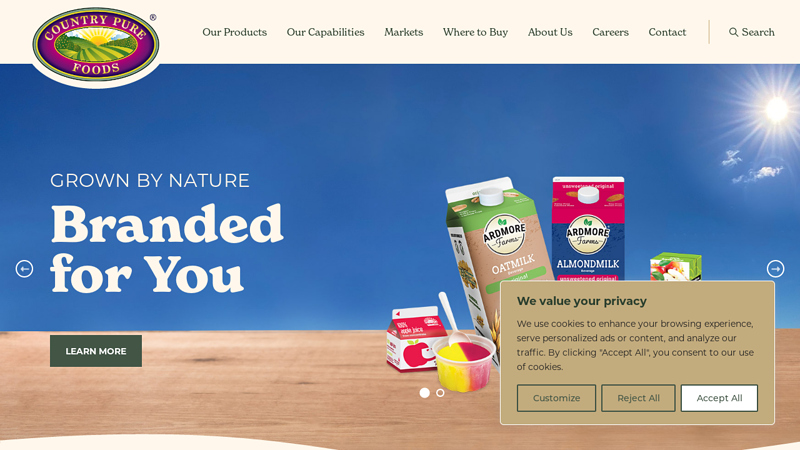 Country Pure Foods - Portioned & Multi-Serve Beverage Supplier