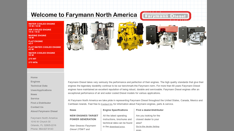 Farymann Diesel :: North America