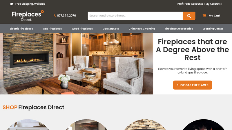 Fireplaces Direct? | The Gas & Electric Fireplace Specialists