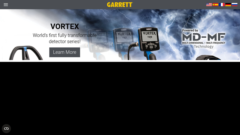 Garrett Metal Detector Manufacturer for Sport, Security & More