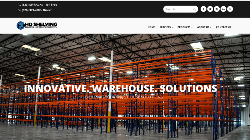 HD SHELVING Sells industrial Pallet Racks, Shelving and equipment