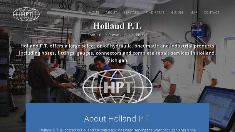 Holland P.T. - Hydraulic, Pneumatic, Industrial Hoses & Fittings