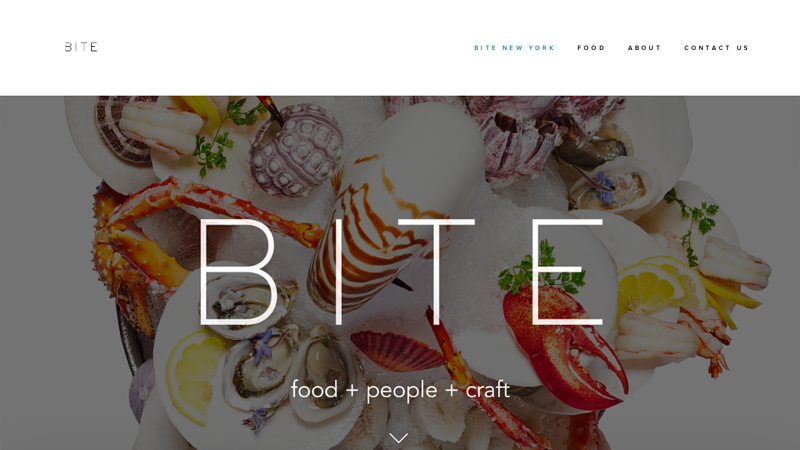 BITE new york | catering design; Your SEO optimized title