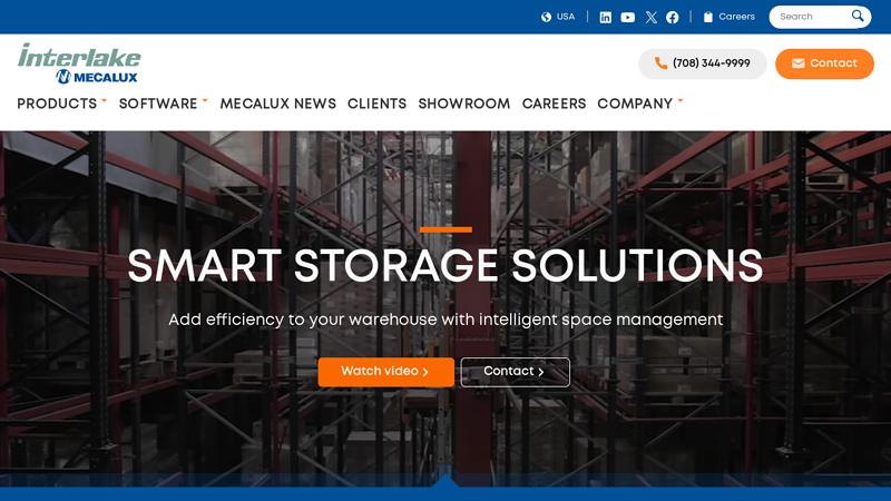 Interlake Mecalux Inc. | Warehouse Storage Solutions