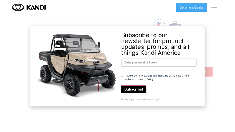 Kandi America | Leading in EVs, Electric Golf Carts, Utility Vehicles & More