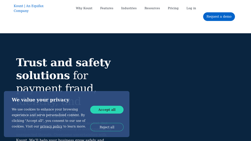 Fraud Detection and Chargeback Management Solutions | Kount