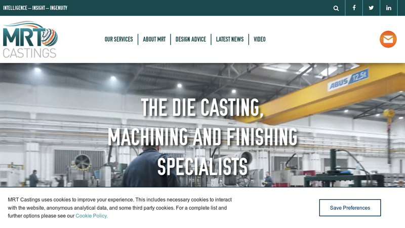 Die Casting Company | Pressure, Gravity & Sand Casting Specialists