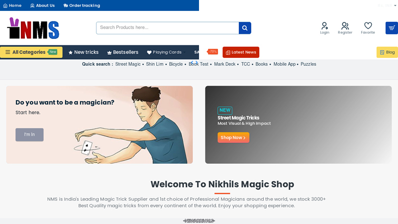 Nikhils Magic Shop