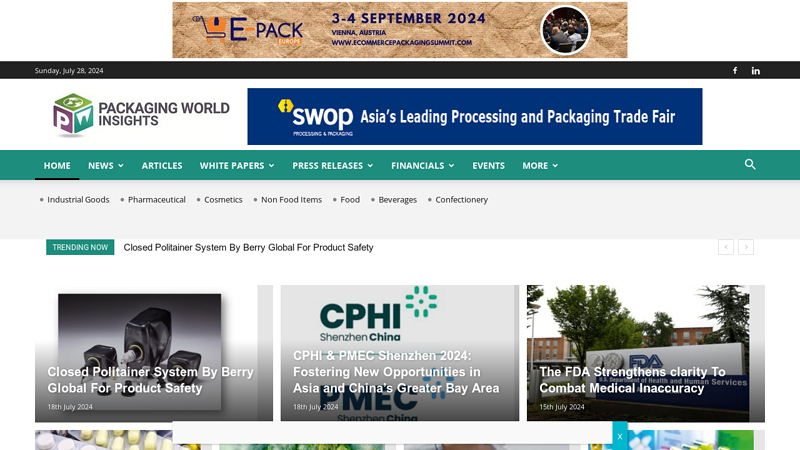 Packaging World Insights