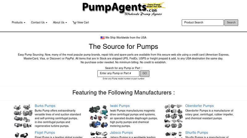 PumpAgents.com - Pump Sellers