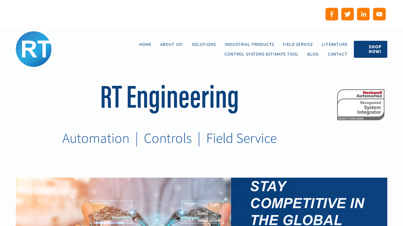 RT Engineering | Industrial Automation Solutions & Control Systems Integrator | Massachusetts