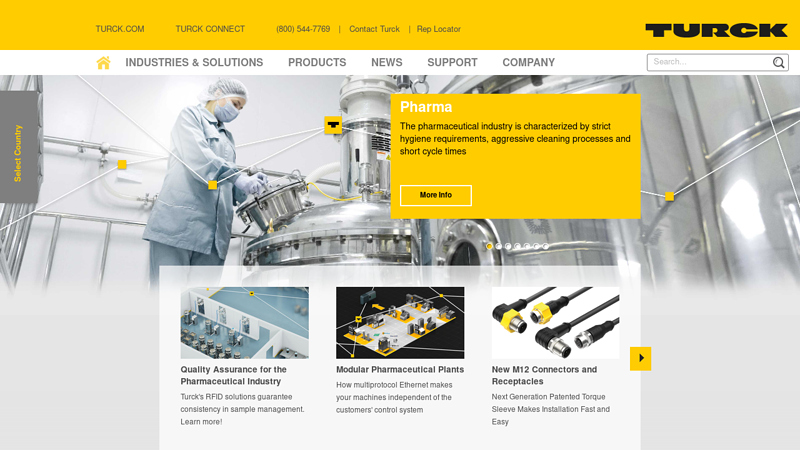 Turck Inc. USA - Home