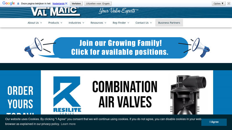 Val Matic Valve Manufacturer | Air, Butterfly, Plug Valves