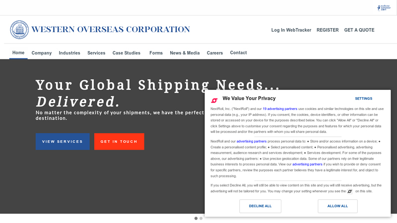 Western Overseas Corporation | Your Global Shipping Needs...Delivered